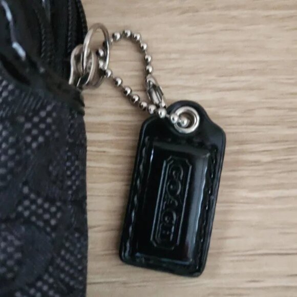 COACH Wallet Coin Purse with card slots Black - Picture 4 of 6